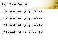 Abc Yellow Bar PowerPoint Template text slide design